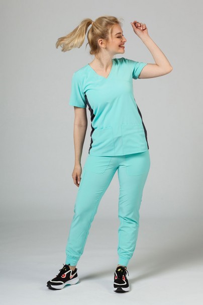 Women’s Maevn Matrix Impulse Asymmetric scrub top aruba-2