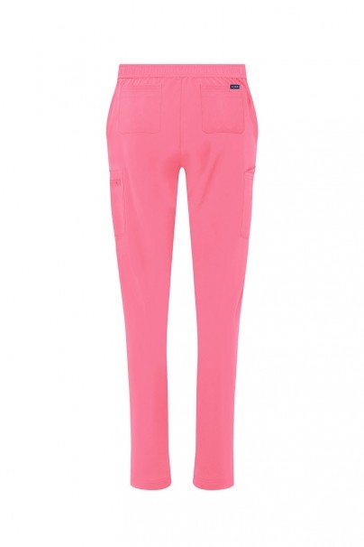 Women’s Adar Uniforms Skinny Leg Cargo scrub trousers azalea pink-10