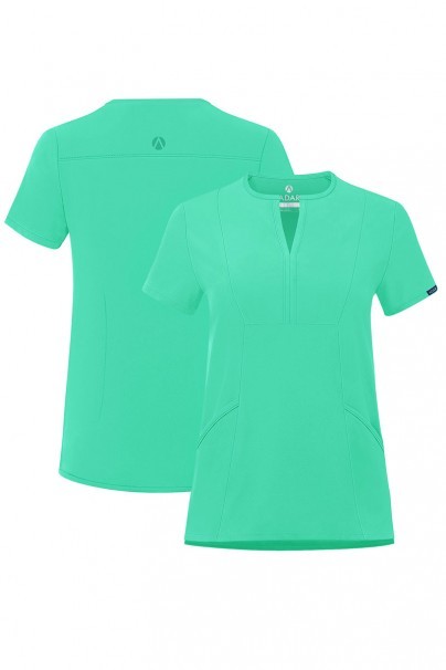 Adar Uniforms scrubs set Cargo (with Notched top – elastic) sea glass-15