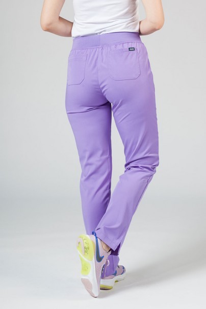 Women’s Adar Uniforms Leg Yoga scrub trousers lavender-2