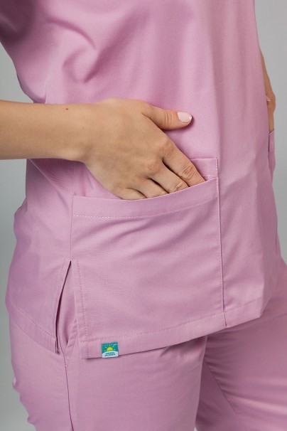 Women’s Sunrise Uniforms Basic Classic scrubs set (Light top, Regular trousers) lilac-6