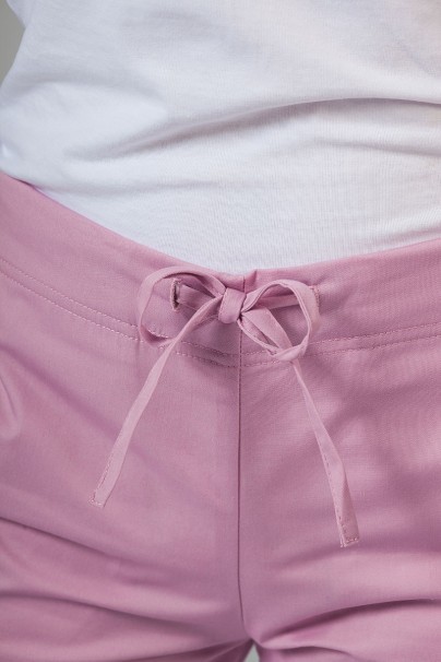 Women’s Sunrise Uniforms Basic Classic scrubs set (Light top, Regular trousers) lilac-10