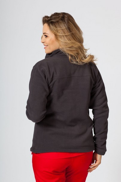 Women’s Malfini Fleece top ebony grey-4