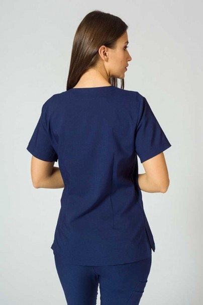 Women's Sunrise Uniforms Premium scrubs set (Joy top, Chill trousers) navy-4