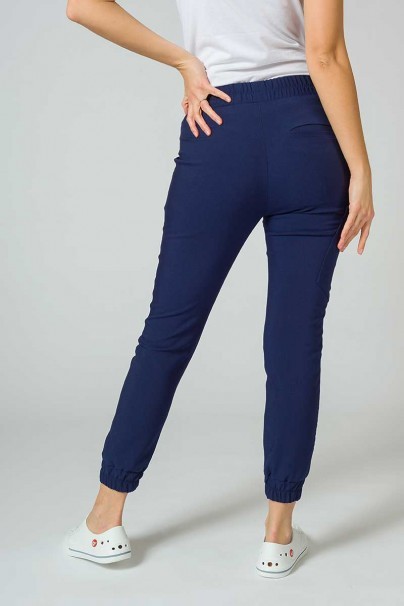 Women's Sunrise Uniforms Premium scrubs set (Joy top, Chill trousers) true navy-8