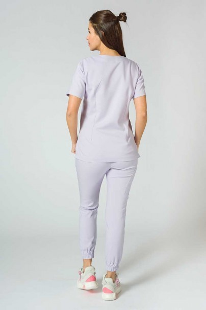 Women's Sunrise Uniforms Premium scrubs set (Joy top, Chill trousers) lavender-2