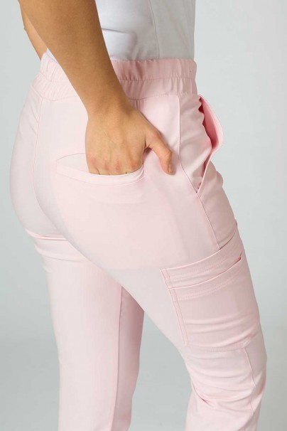 Women's Sunrise Uniforms Premium scrubs set (Joy top, Chill trousers) blush pink-12