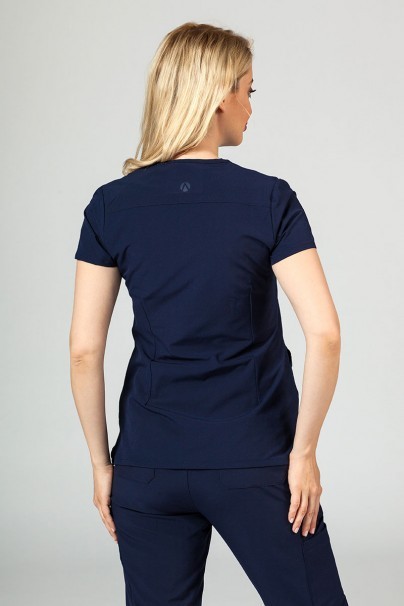 Adar Uniforms scrubs set Cargo (with Notched top – elastic) navy-3