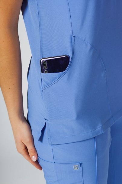 Women's Maevn Matrix Impulse Stylish scrubs set ceil blue-5