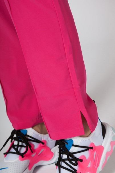 Women's Maevn Matrix Impulse Stylish scrubs set hot pink-10