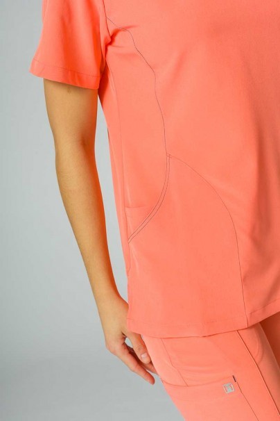 Women's Maevn Matrix Impulse Stylish scrubs set fresh salmon-7