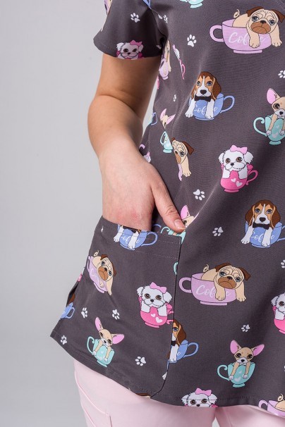 Women’s Maevn PRINTS top Cup o Pup-6