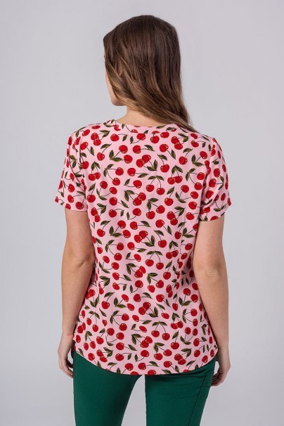 Women’s Maevn Prints scrub top Cherries Berries-5