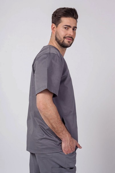 Men's Sunrise Uniforms Active scrubs set (Flex top, Flow trousers) pewter-3