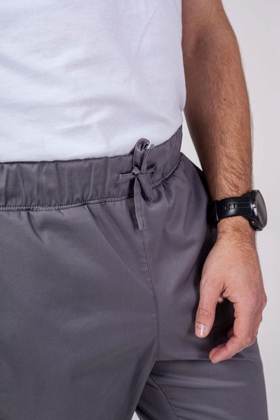 Men's Sunrise Uniforms Active scrubs set (Flex top, Flow trousers) pewter-10