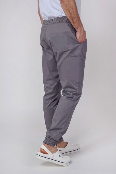 Men's Sunrise Uniforms Active scrubs set (Flex top, Flow trousers) pewter-7