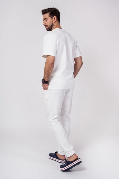 Men's Sunrise Uniforms Premium Select jogger scrub trousers ecru-3