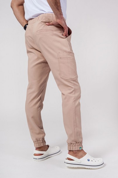 Men's Sunrise Uniforms Premium scrubs set (Dose top, Select trousers) khaki-9