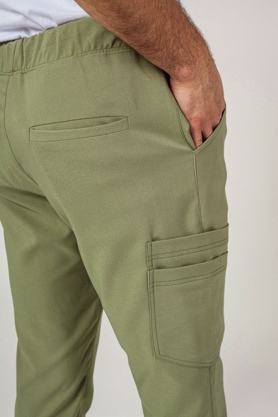 Men's Sunrise Uniforms Premium scrubs set (Dose top, Select trousers) olive-10