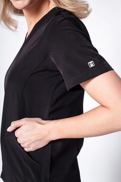 Women's Maevn Matrix Impulse Stylish scrubs set black-5