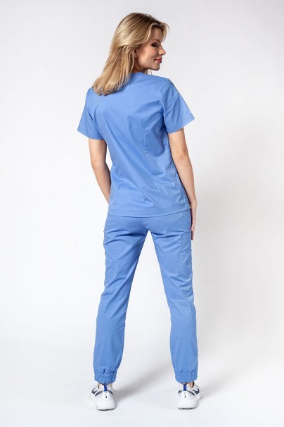 Men's Sunrise Uniforms Active III scrubs set (Bloom top, Air trousers) ceil blue-1