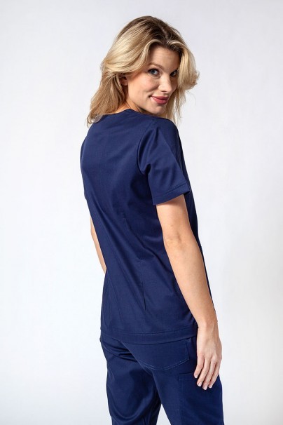 Women's Sunrise Uniforms Active III scrubs set (Bloom top, Air trousers) navy-3