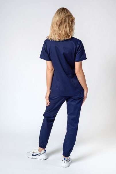 Men's Sunrise Uniforms Active III scrubs set (Bloom top, Air trousers) true navy-1