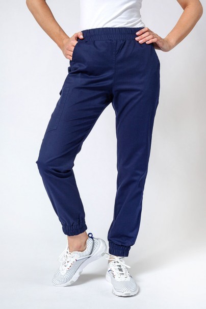 Men's Sunrise Uniforms Active III scrubs set (Bloom top, Air trousers) true navy-6