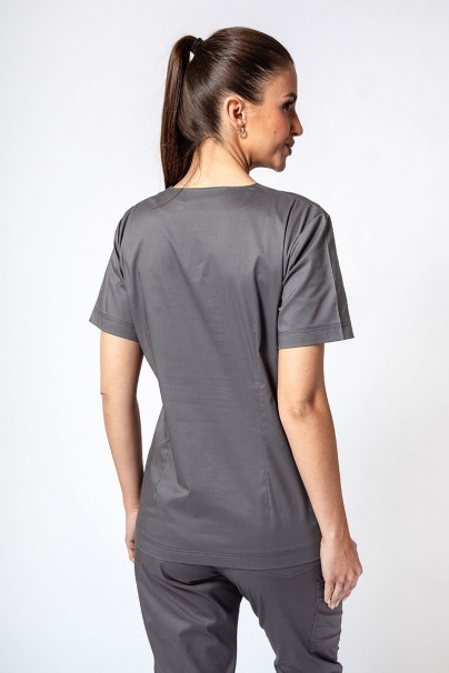 Women's Sunrise Uniforms Active III scrubs set (Bloom top, Air trousers) pewter-3