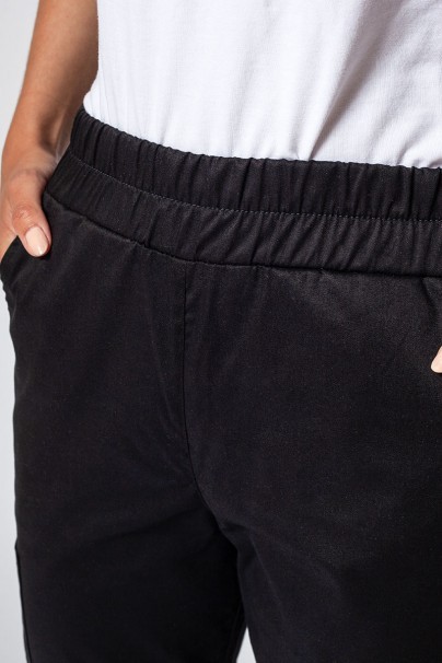 Men's Sunrise Uniforms Active III scrubs set (Bloom top, Air trousers) black-8