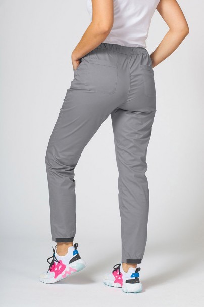 Women's Sunrise Uniforms Active Loose scrub trousers quiet grey-3