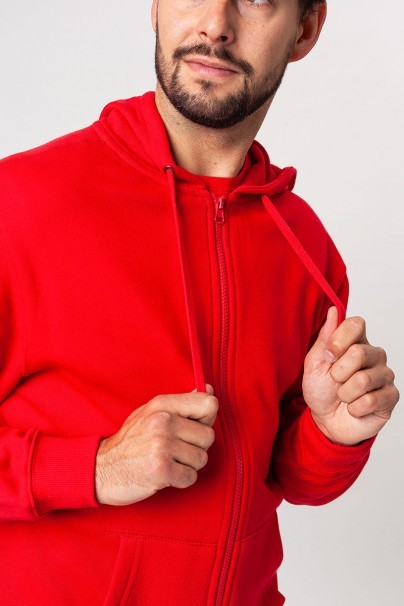 Men’s Malifni Trendy Zipper hoodie red-6