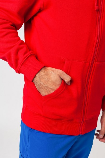 Men’s Malifni Trendy Zipper hoodie red-7