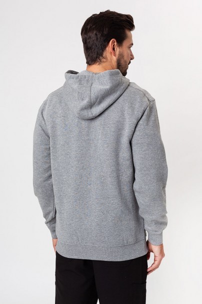 Men’s Malifni Trendy Zipper hoodie dark grey melange-4