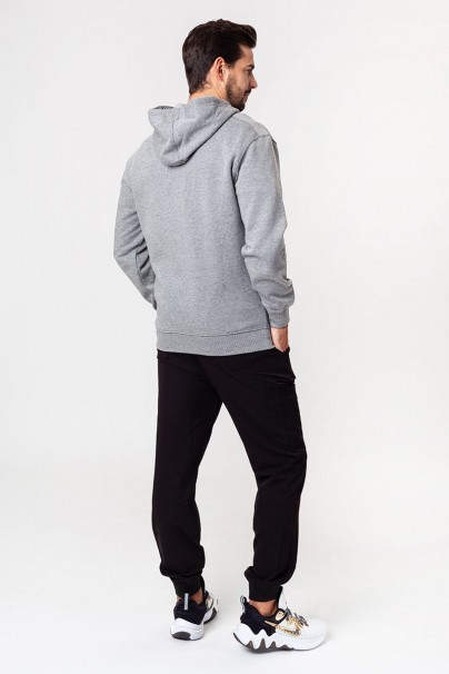Men’s Malifni Trendy Zipper hoodie dark grey melange-2