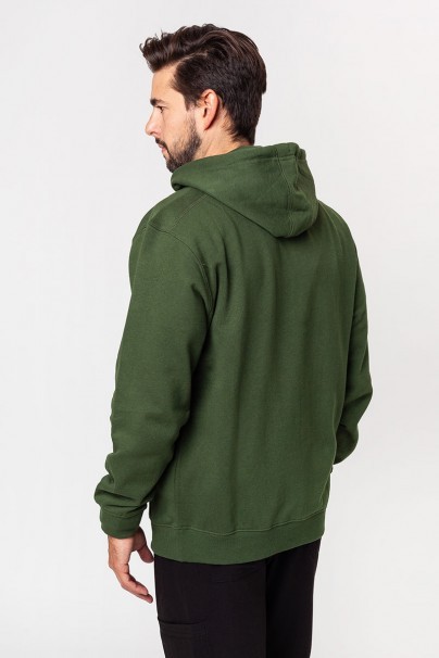 Men’s Malifni Trendy Zipper hoodie bottle green-2