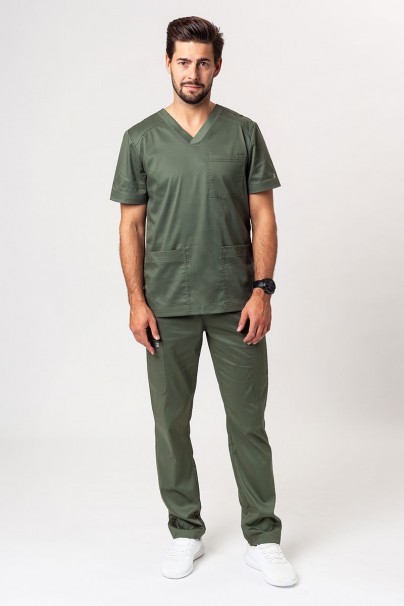 Men's Maevn Matrix Men scrub top olive-3