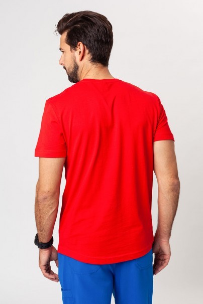 Men’s Malifni Origin t-shirt, Gots Organic Cotton red-4