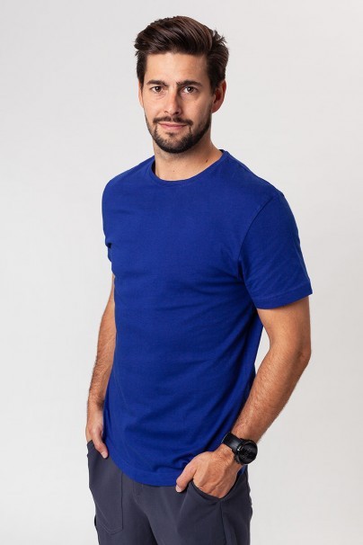 Men’s Malifni Origin t-shirt, Gots Organic Cotton royal blue-4