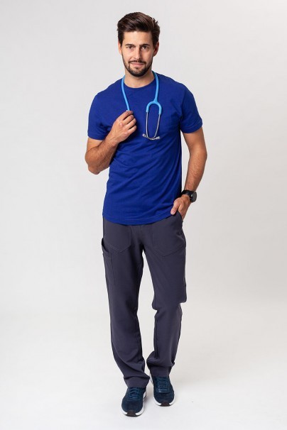 Men’s Malifni Origin t-shirt, Gots Organic Cotton royal blue-2