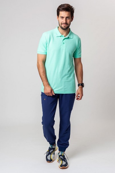 Men’s Malifni Pique polo shirt mint-1