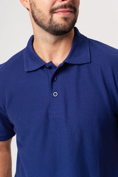 Men’s Malifni Pique polo shirt night blue-3