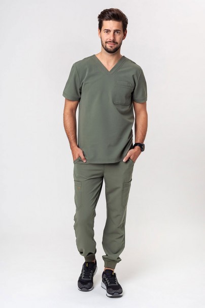 Men’s Maevn Matrix Pro scrub top olive-5