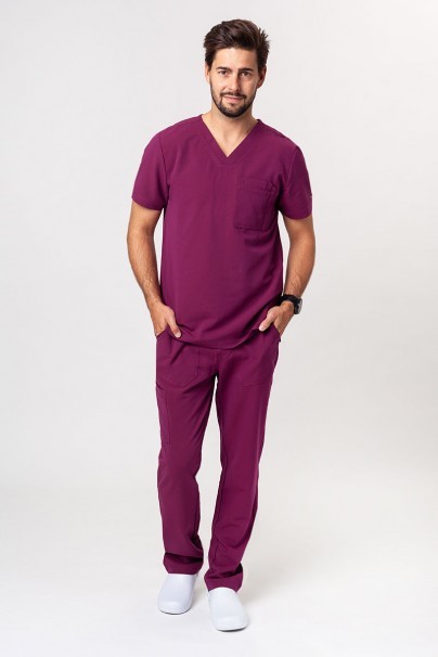 Men's Maevn Matrix Pro scrub trousers wine-5