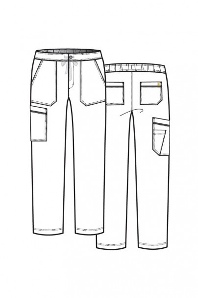 Men's Maevn Matrix Pro scrub trousers true navy-7