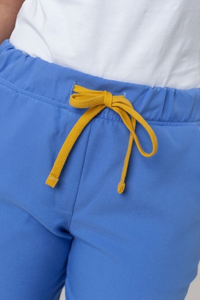 Women's Sunrise Uniforms Premium scrubs set (Joy top, Chill trousers) blue-8