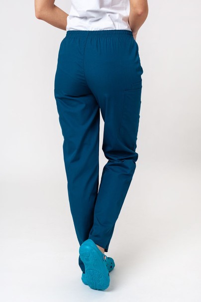 Women's Cherokee Originals scrubs set (V-neck top, N.Rise trousers) caribbean blue-8