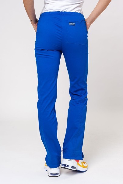 Women's Cherokee Core Stretch scrubs set (Core top, Mid Rise trousers) royal blue-10