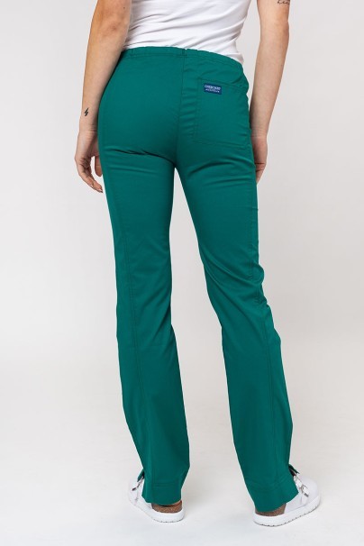 Women's Cherokee Core Stretch scrubs set (Core top, Mid Rise trousers) hunter green-9