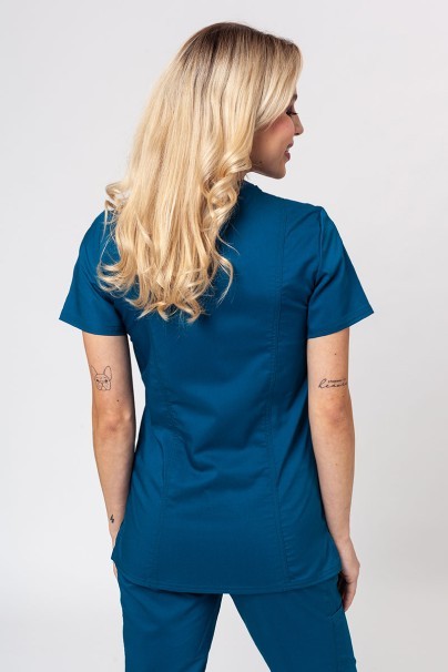 Women's Cherokee Revolution scrubs set (Soft top, Cargo trousers) caribbean blue-3